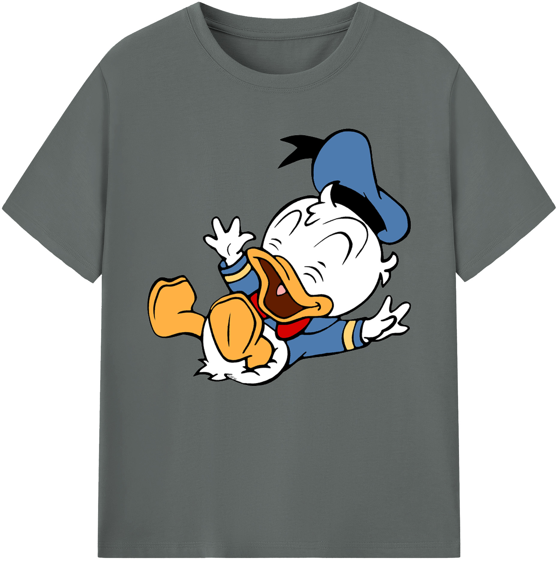 ミッキーマウス Mickey Mouse 綿100％ メンズ半袖Tシャツ｜肌触りやわらか＆通気性